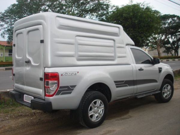 Capota Furgão para Ford Ranger Capotas, Furgões e Tampões para Ford Ranger