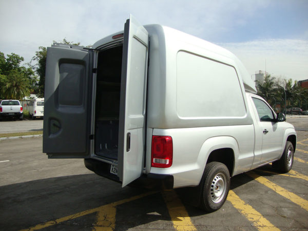 Furgão com Portas Folha Dupla – 2016 Volkswagen Amarok Capotas, Furgões e Tampões para Volkswagen Amarok