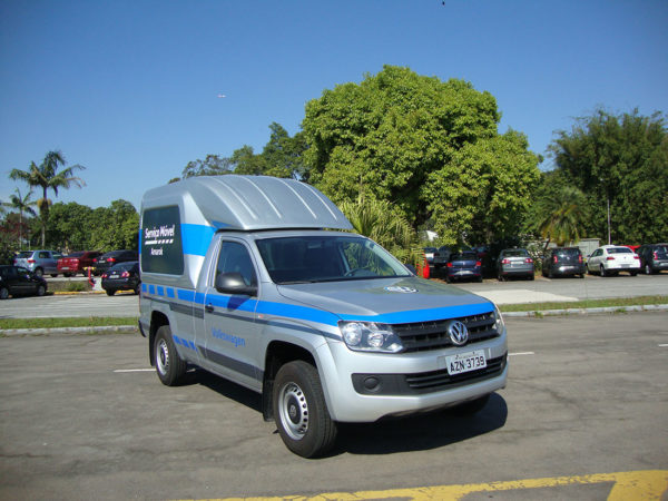 Furgão com Portas Folha Dupla – 2016 Volkswagen Amarok Capotas, Furgões e Tampões para Volkswagen Amarok