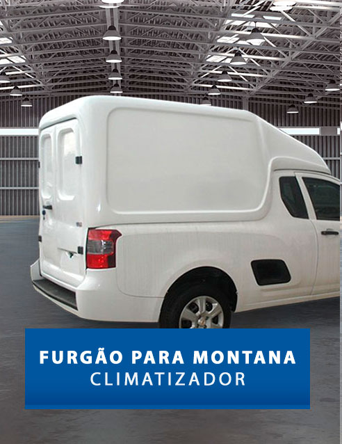 Furgão Climatizador - Capotas de Fibra Chevrolet Montana