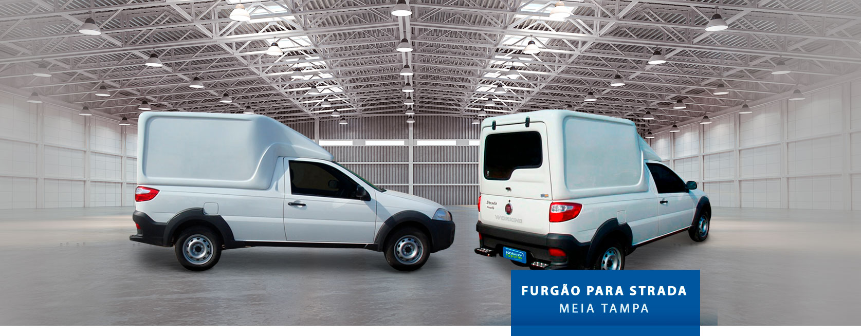 Meia Tampa - Capota de Fibra Fiat Strada