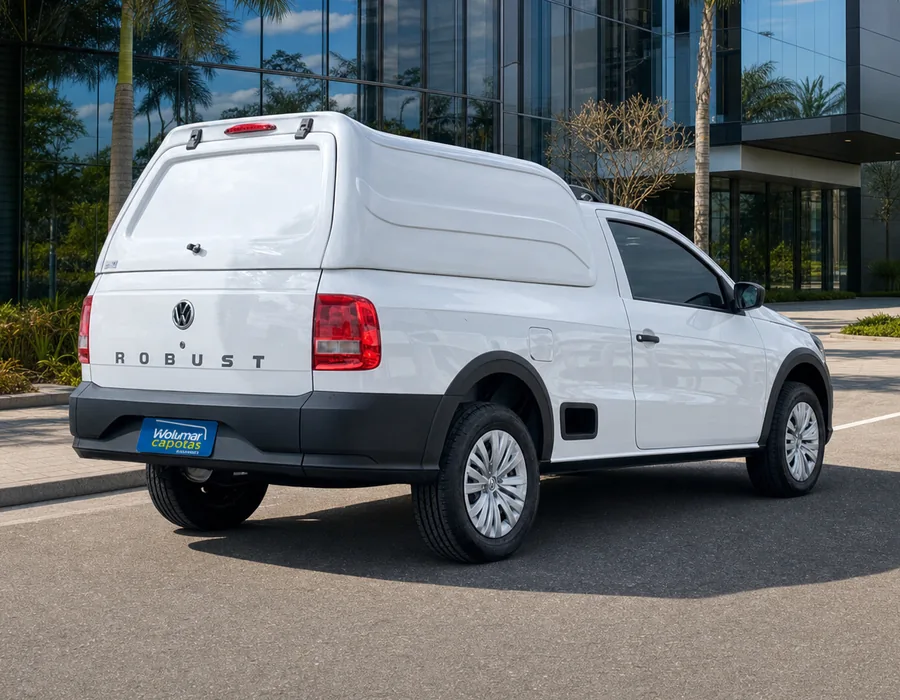 Laterais Fechadas – Capota de Fibra Volkswagen Saveiro Robust Laterais Fechadas – Capota de Fibra Volkswagen Saveiro Robust Capota para Volkswagen Saveiro