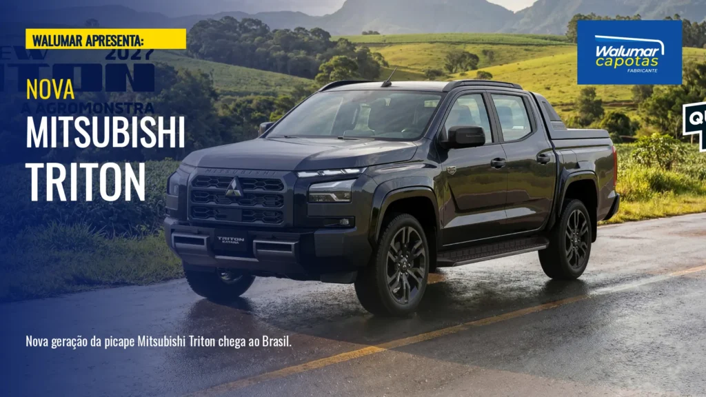 Walumar apresenta: nova picape Mitsubishi Triton